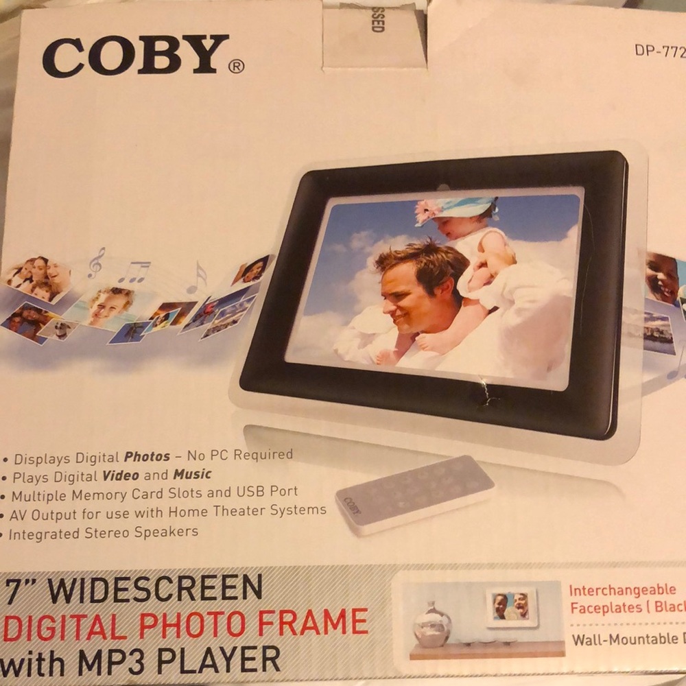 1/2 off CobyDigital photo frame with $59+ purchase